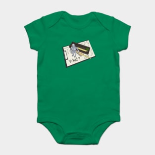 What? When the art is an artist Baby Bodysuit